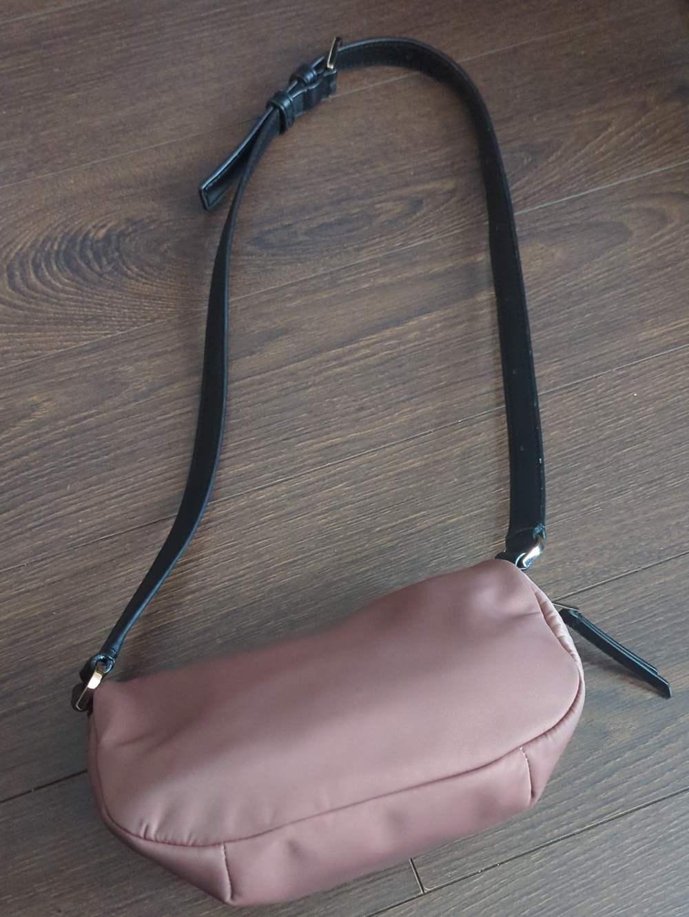 kate spade Dusty Mauve Mini Belt Bag with Black Strap - Picture 6 of 12